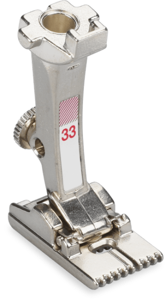 BERNINA Biesenfuß mit 9 Rillen #33 (alte Modelle bis 1630)