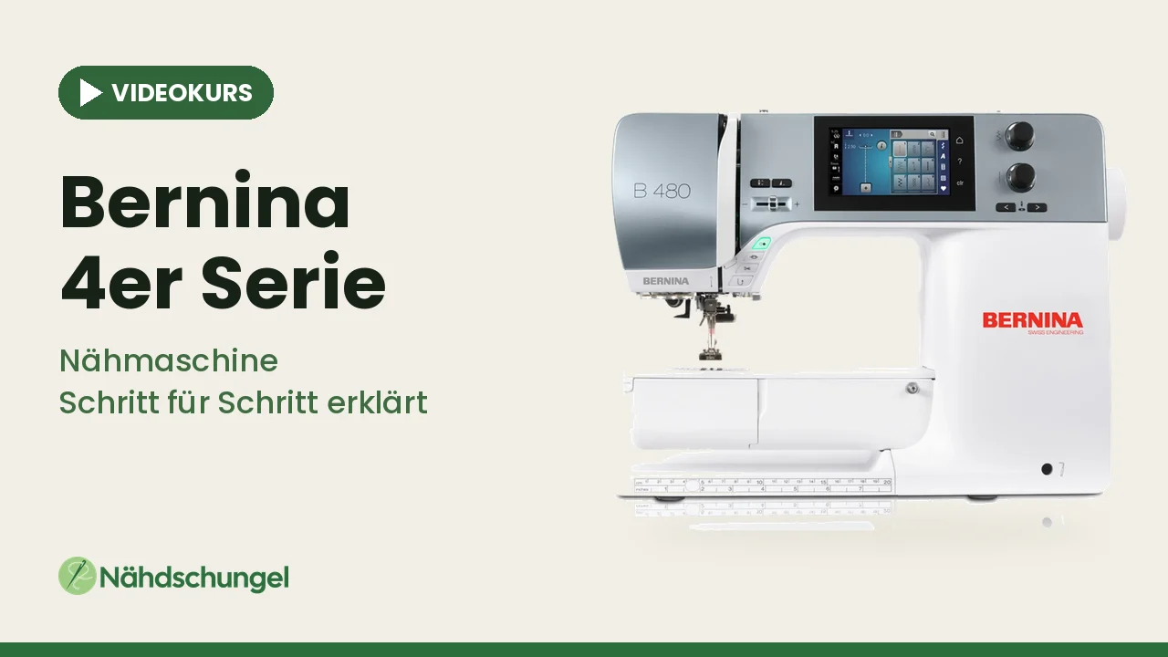 Online-Videokurs Bernina 4er Serie