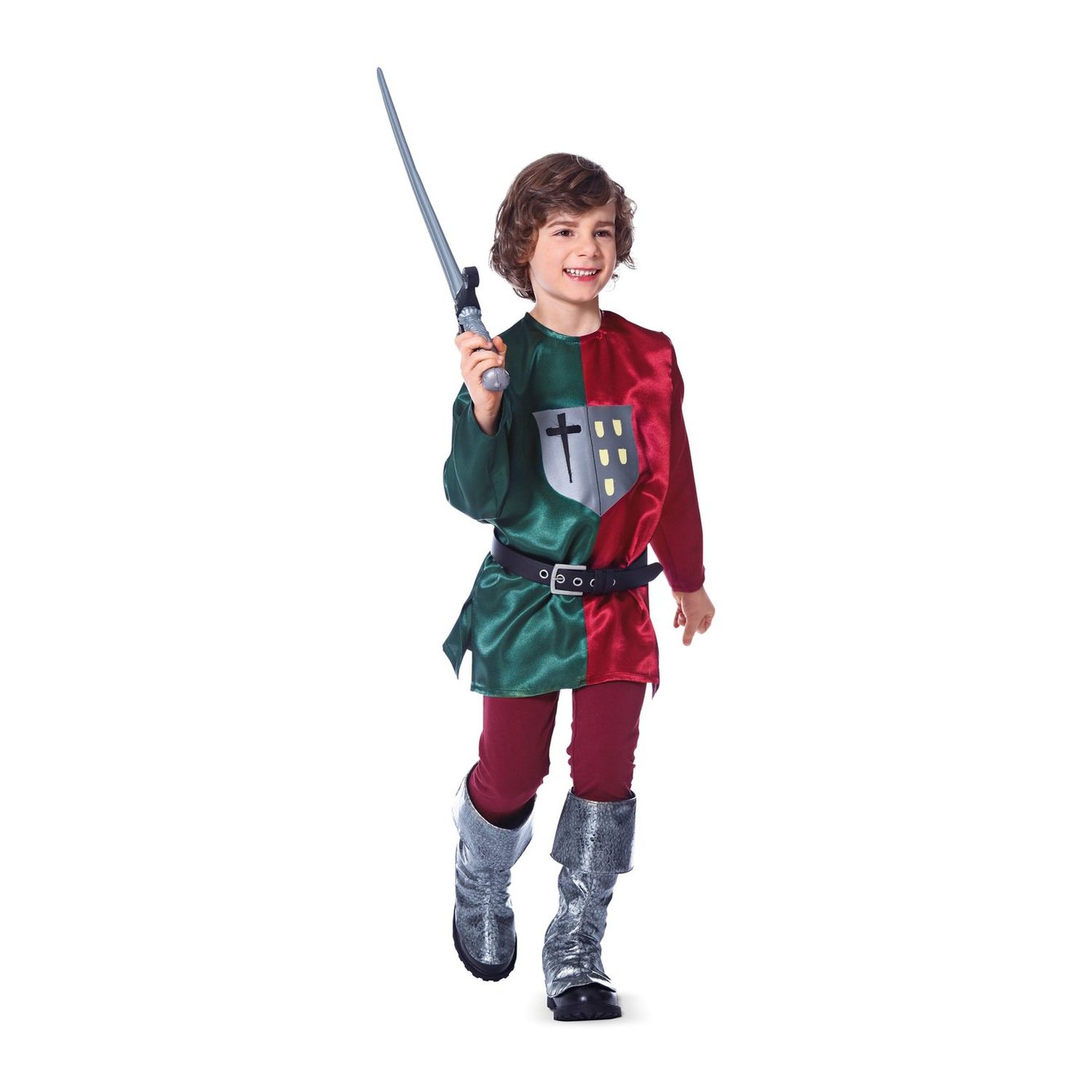 burda style Schnittmuster 9446: Ritterkostüm für Kinder, Modellfoto 1