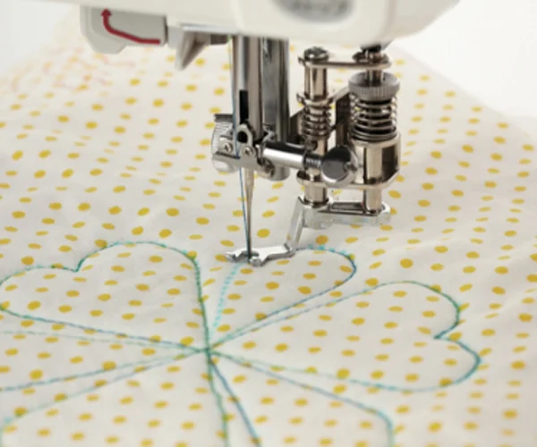 Janome Free Motion Quiltfuß-Set umbaufähig (Tiefschaft), Ansicht 2