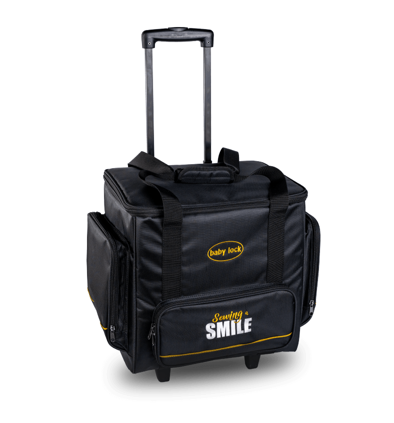 Baby Lock Overlock-Koffer / Trolley klein (Canvas / schwarz)