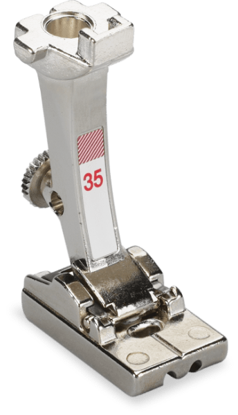 BERNINA Reißverschlussfuß für nahtverdeckte Reißverschlüsse #35