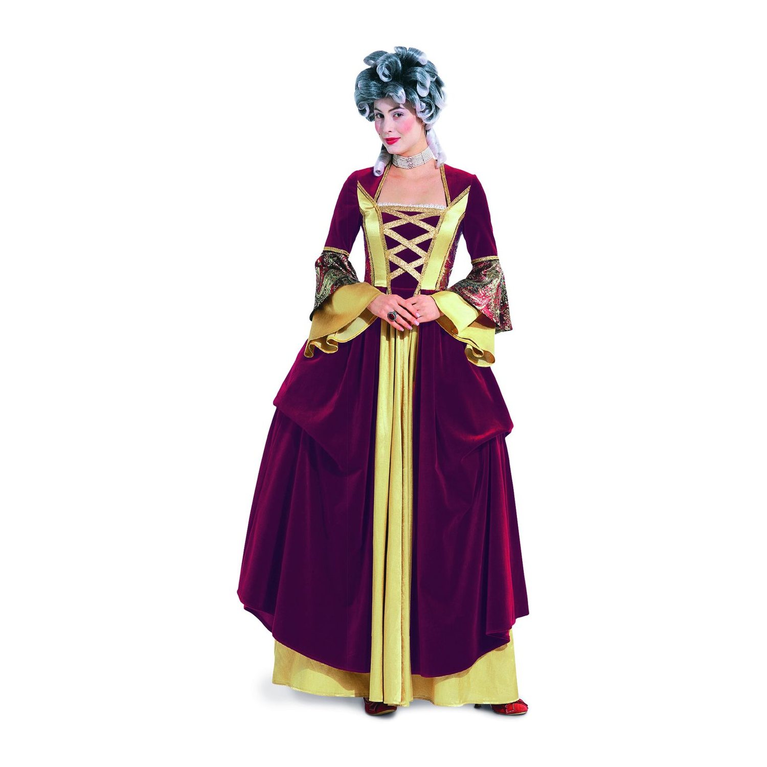 burda style Schnittmuster 2447: Kleid im Rokoko-Stil, Modellfoto 1