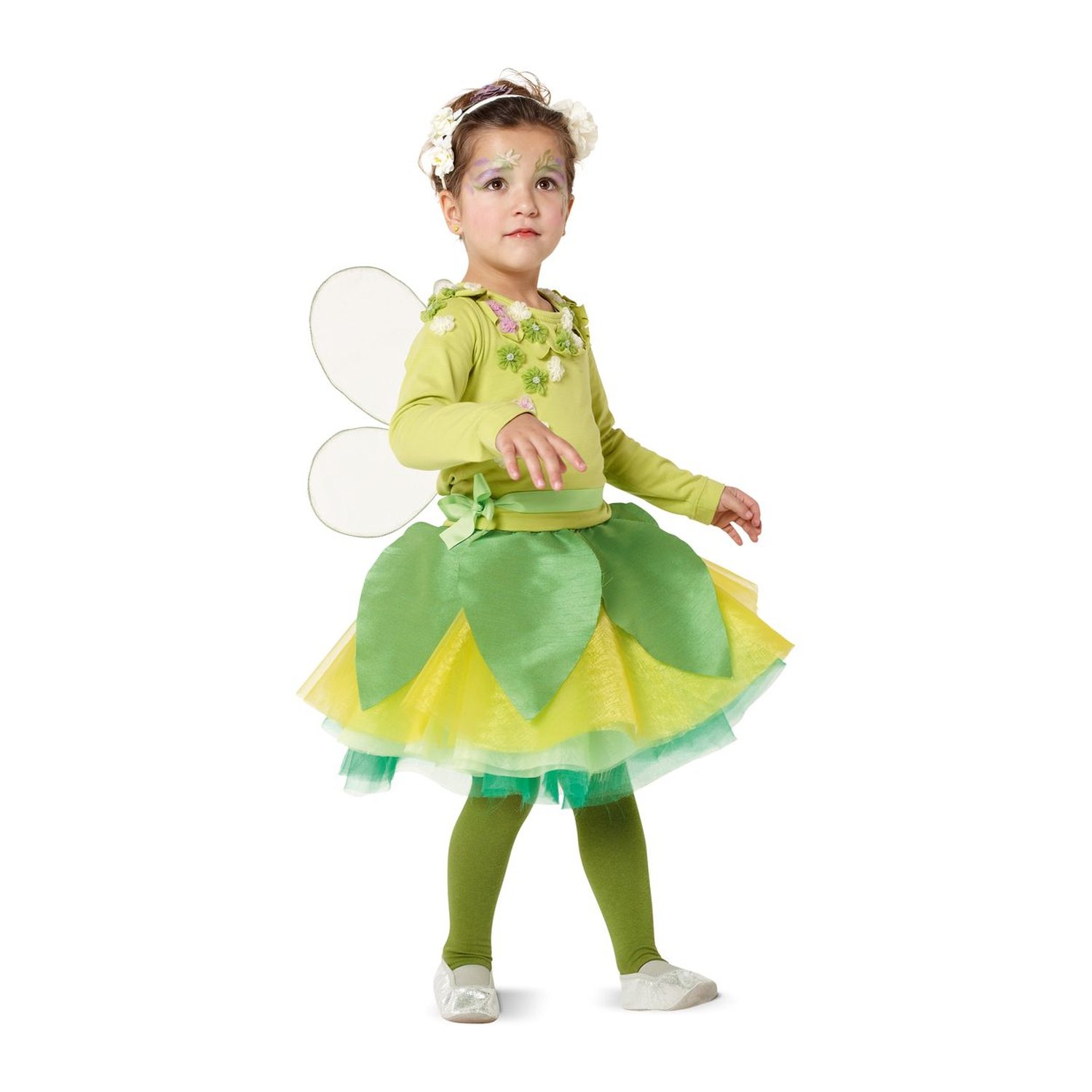 burda style Schnittmuster 2371: Kostüme Hexe, Eisprinzessin und Elfe, Modellfoto 3