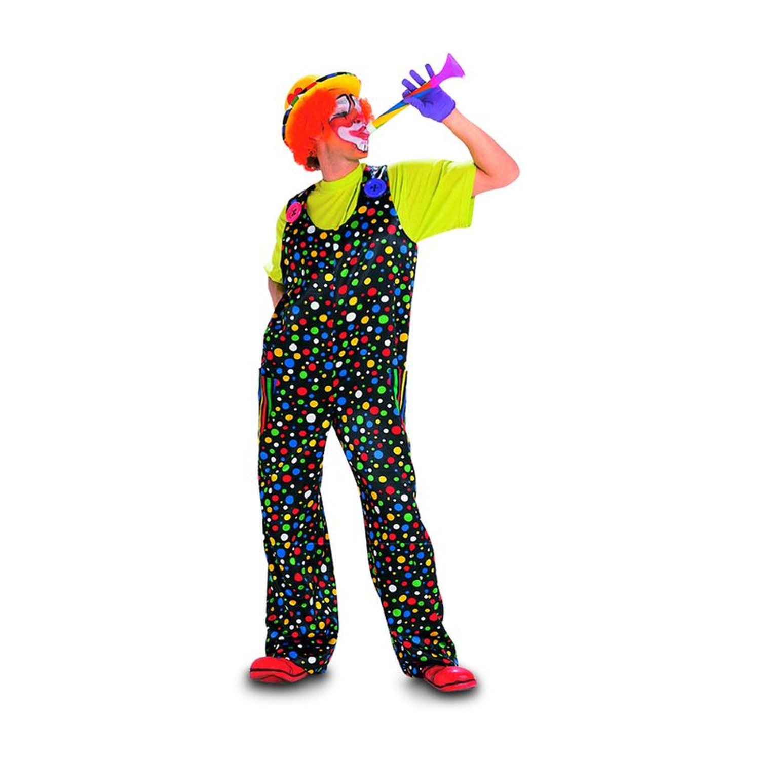 burda style Schnittmuster 2477: Clownskostüm mit Latzhose, Modellfoto 1