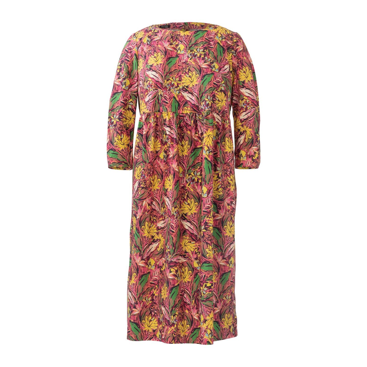burda style Schnittmuster 6058: Lockeres Kleid mit Dreiviertelärmeln, Modellfoto
