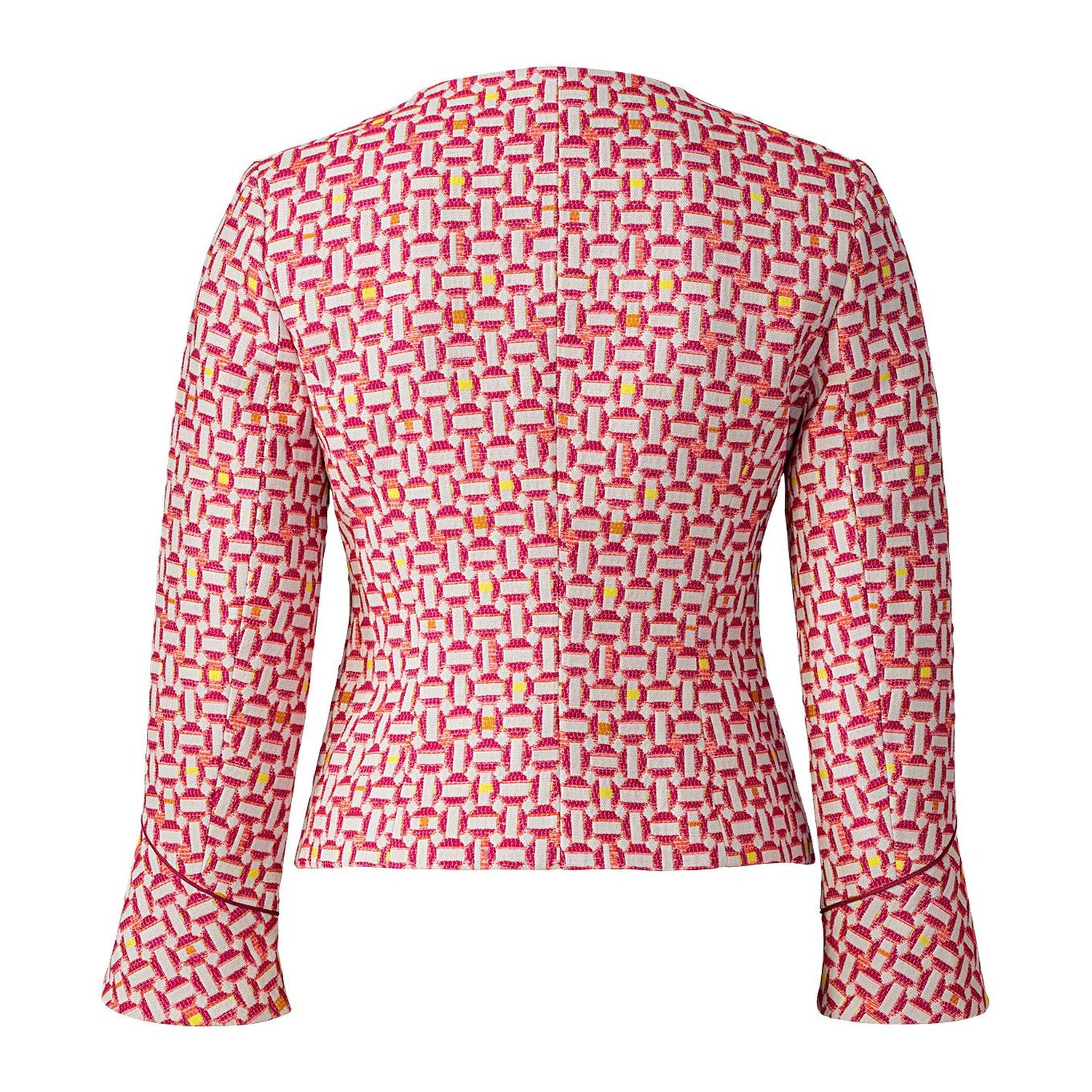 burda style Schnittmuster 5897: Taillierte Kurzjacke mit Futter, Modellfoto