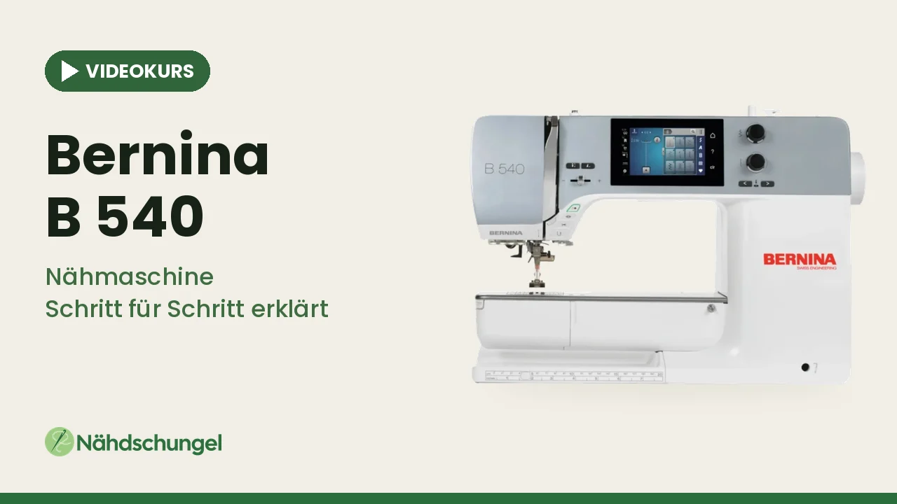 Online-Videokurs Bernina B 540
