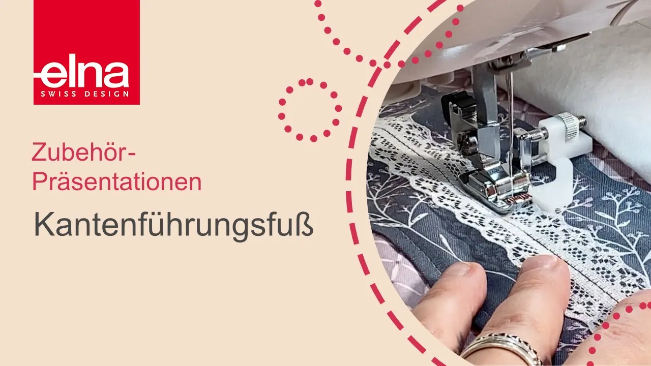 Elna Kantenführungsfuß (SE) für 150, 150 V.2, 160 u. a., Ansicht 3