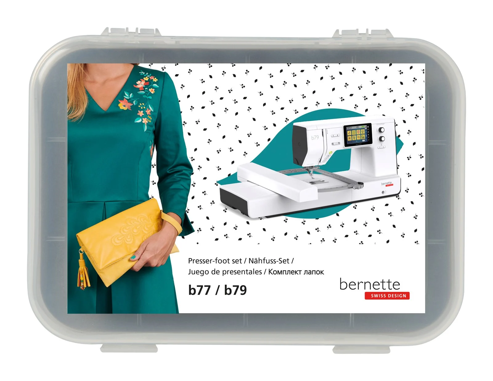 bernette Nähfuß-Set b77/b79