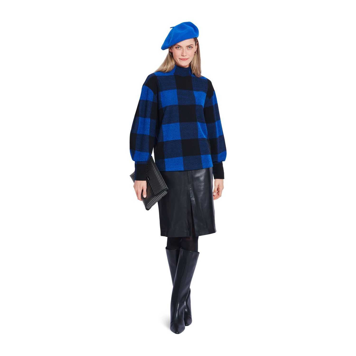 burda style Schnittmuster 5716: Sweatshirts in weiter Form, Modellfoto 1