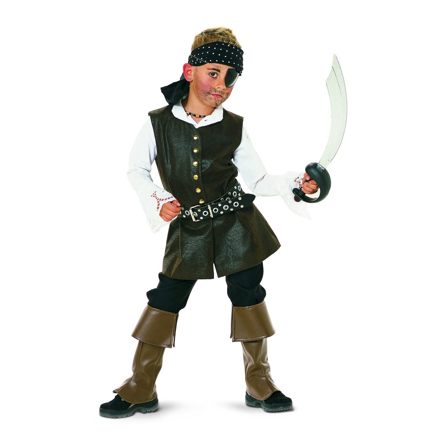 burda style Schnittmuster 2452: Piratenkostüm für Kinder, Modellfoto 2