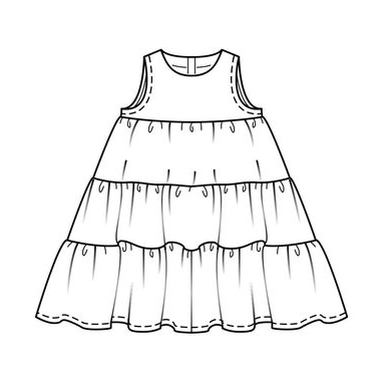 burda style Schnittmuster 9197: Festliche Kinderkleider, Modellfoto 2