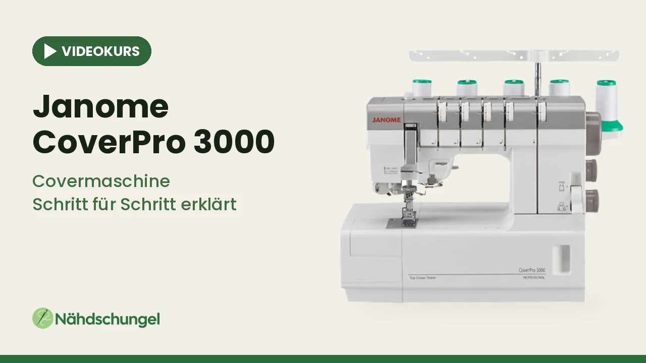 Online-Videokurs Janome CoverPro 3000 (Cover)