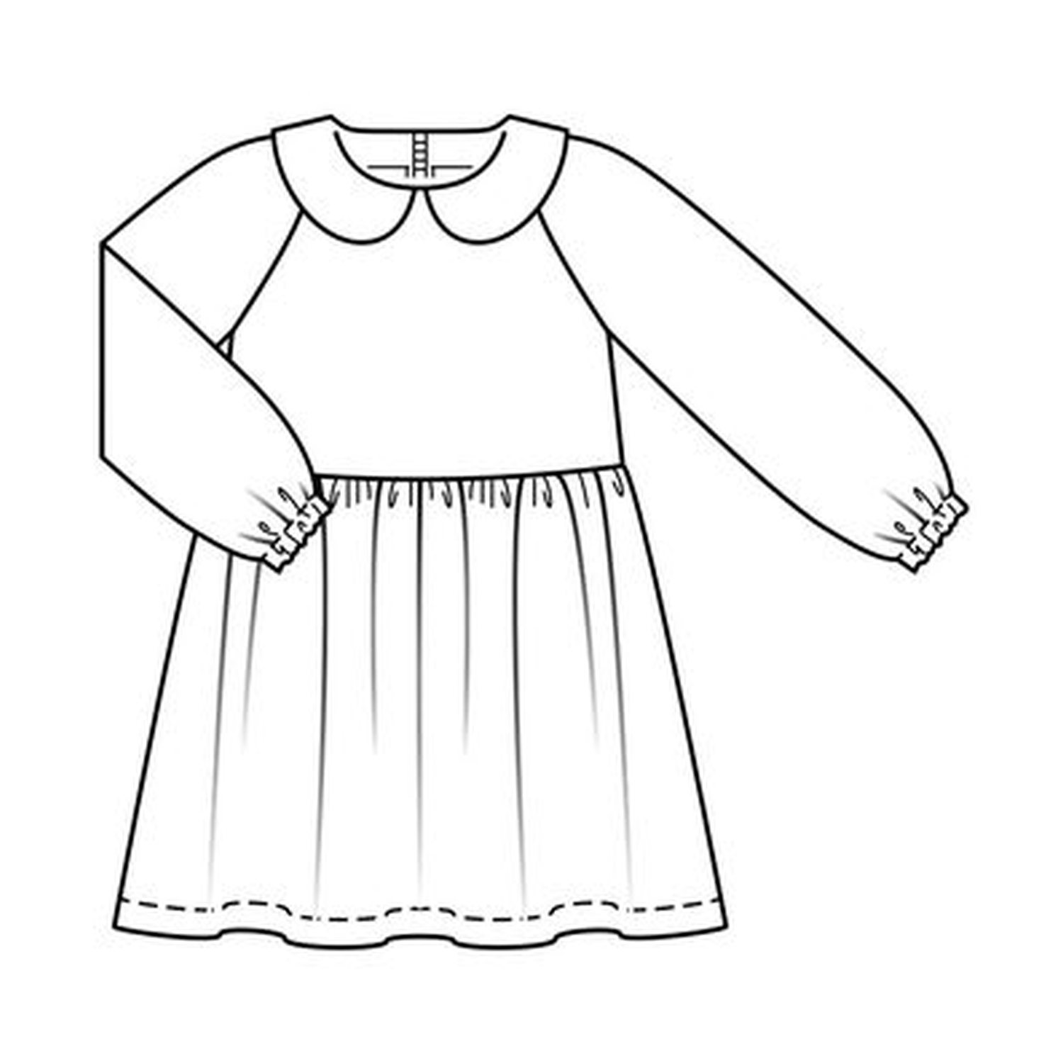 burda style Schnittmuster 9189: Hängerkleid und Sweatkleid, Modellfoto 2