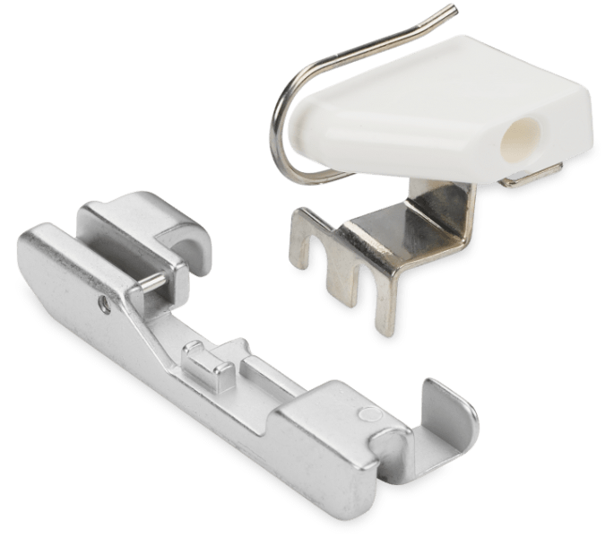 BERNINA Paspel-Perlen-Paillettenfuß (Fuß mit Führung) für 700D bis 880DL, 1100D/1100DA/1110D u. a.