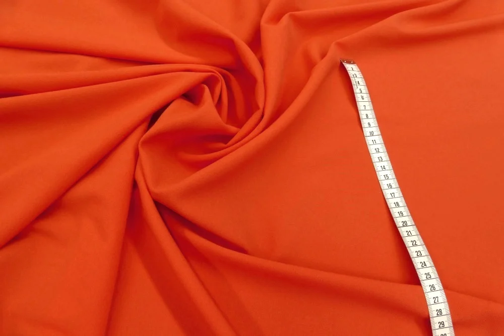 Microfaser Crepe orange