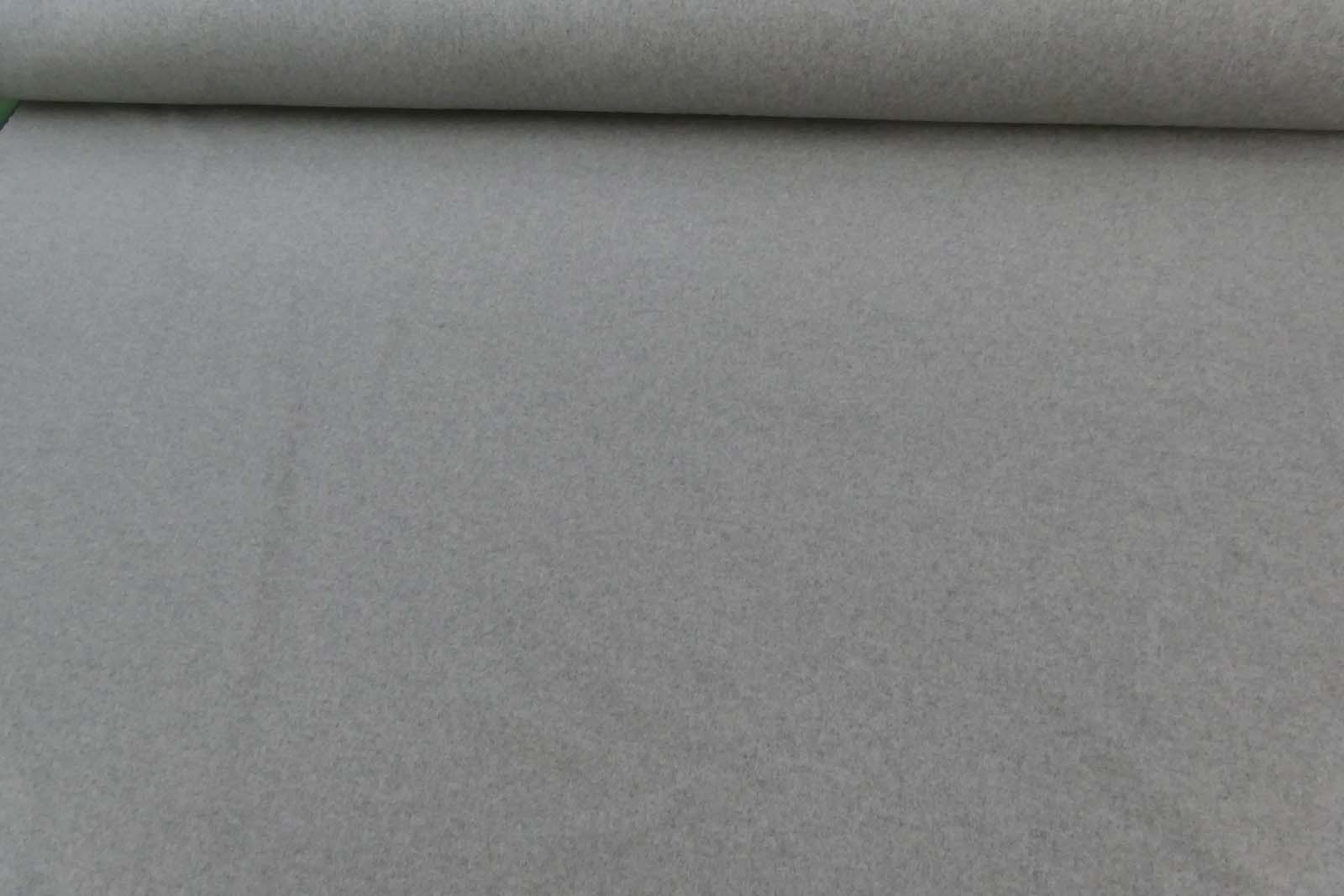 Mantelflausch grau melange