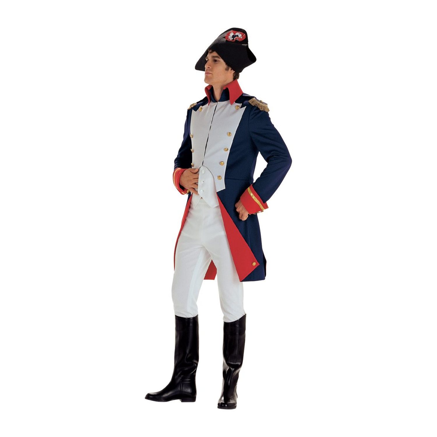 burda style Schnittmuster 2471: Napoleon-Kostüm mit Uniformjacke, Modellfoto 3