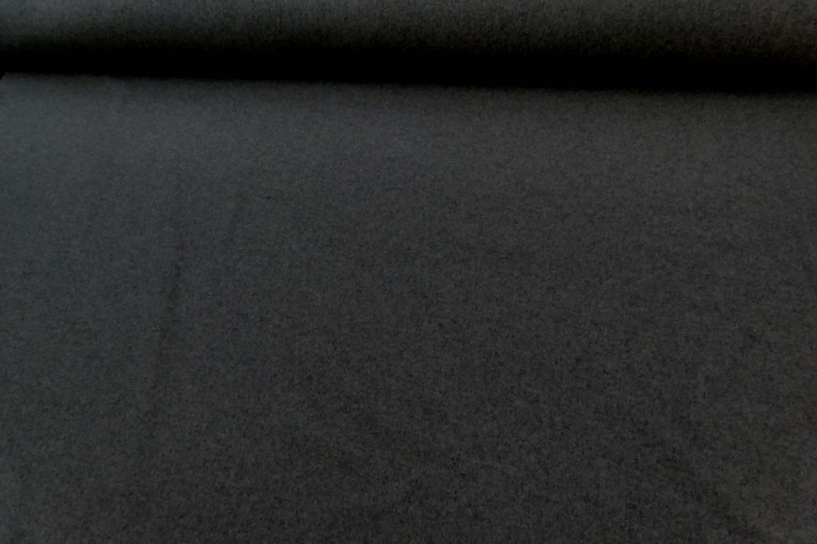 Mantelflausch schwarz mit Kaschmir