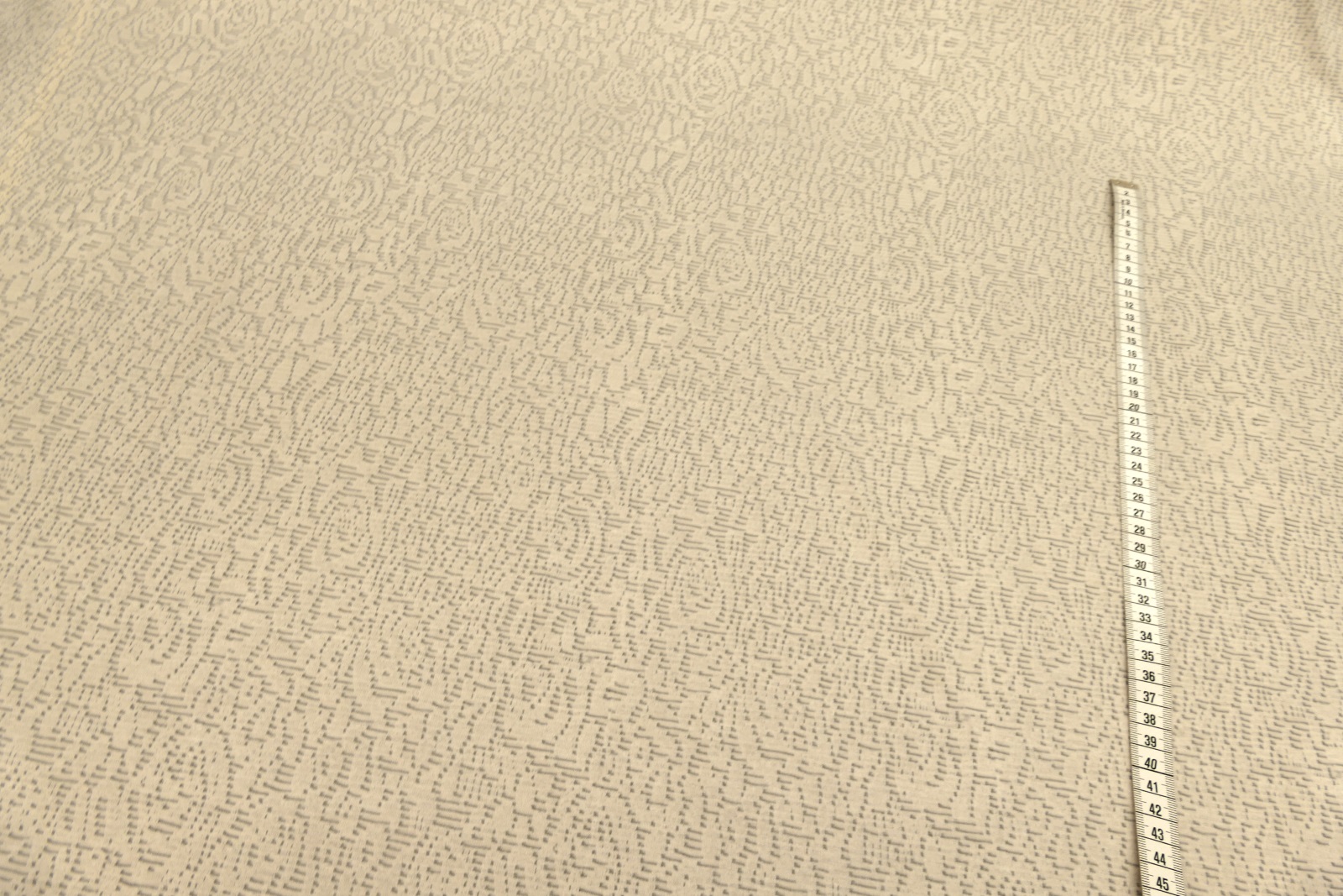 Viskose Jersey  grau creme extravagant