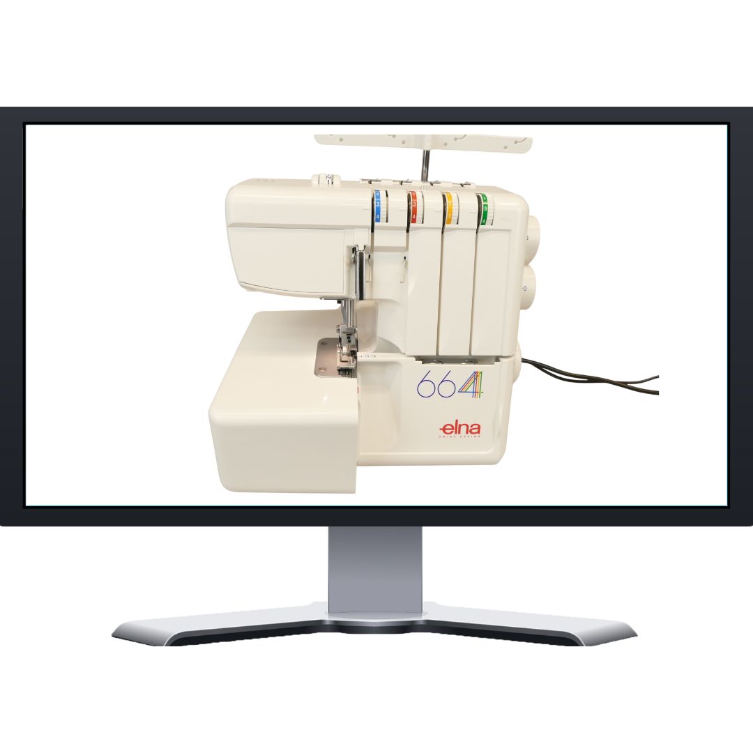 Overlockkurs Elna 664 / Janome 644D