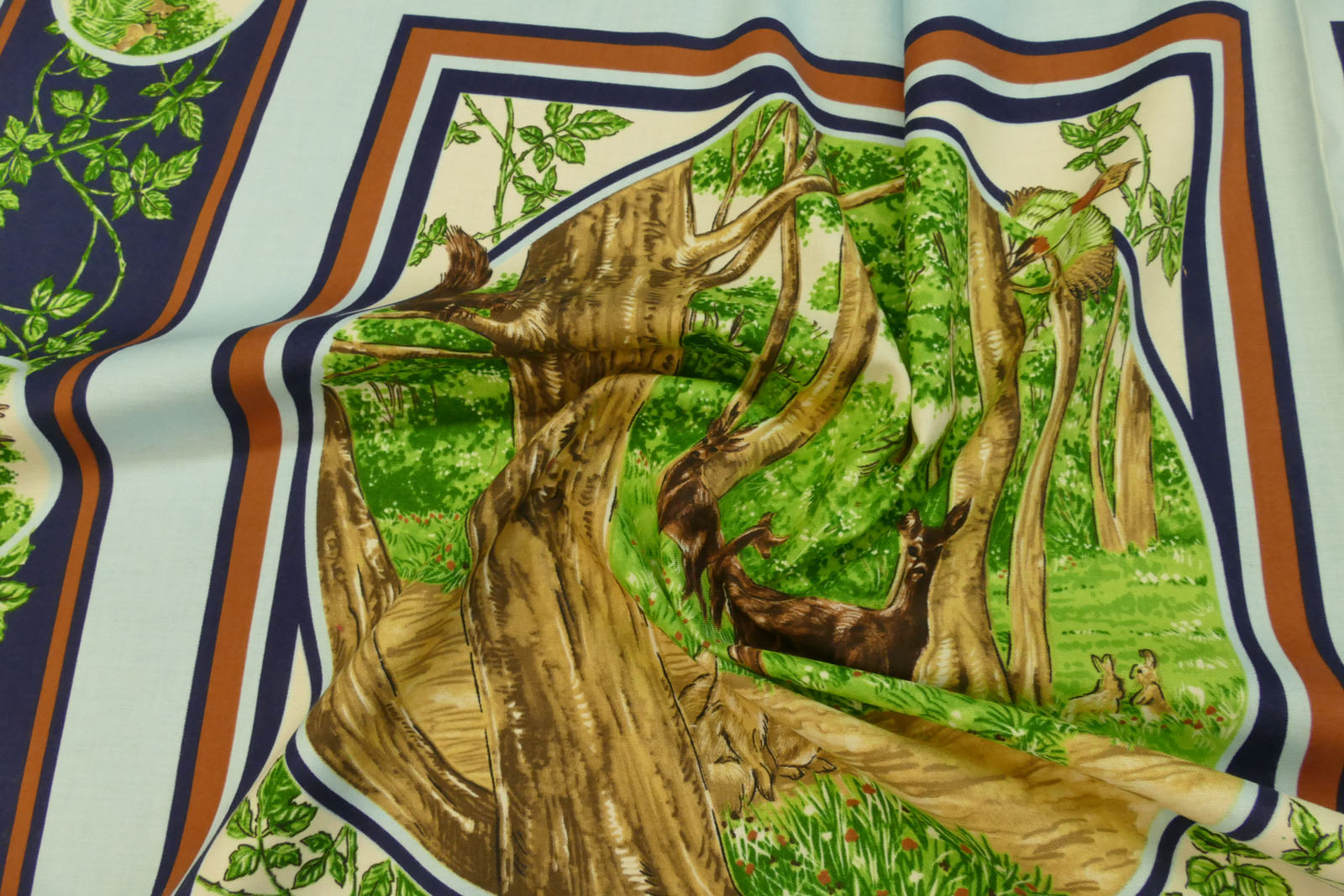 Baumwolle  Panel Wald