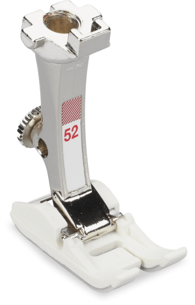 BERNINA Zickzack-Nähfuß mit Gleitsohle #52 für 1630