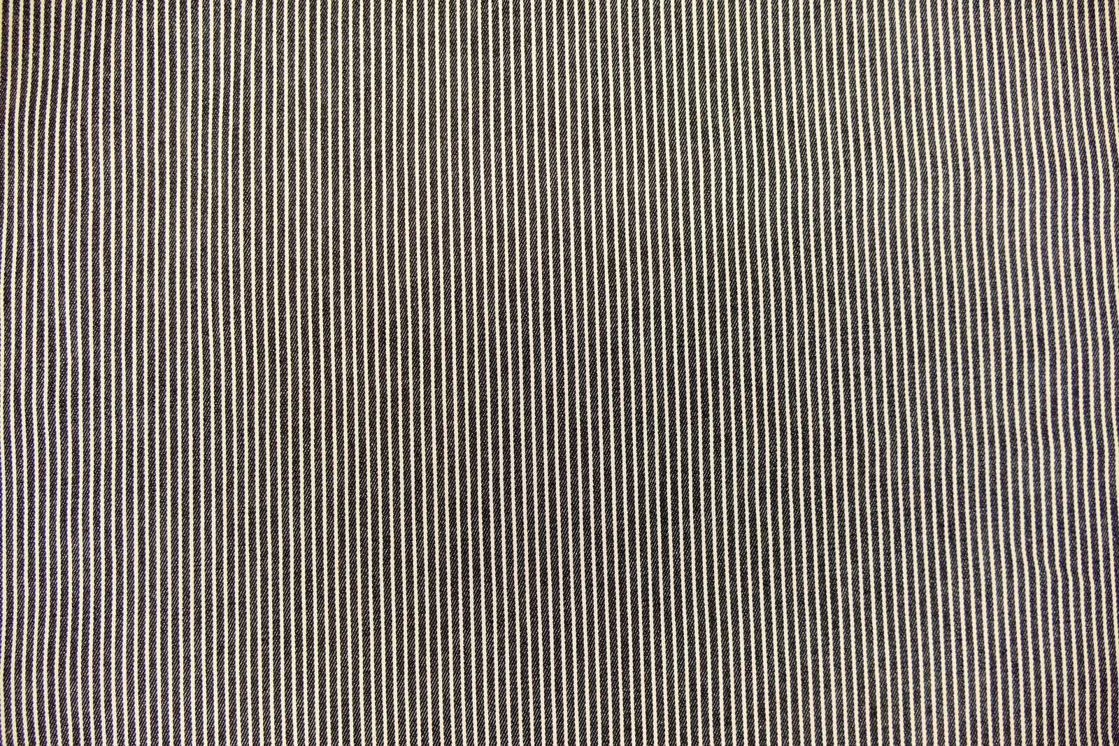 Jeansstretch Streifen schwarz weiß 520