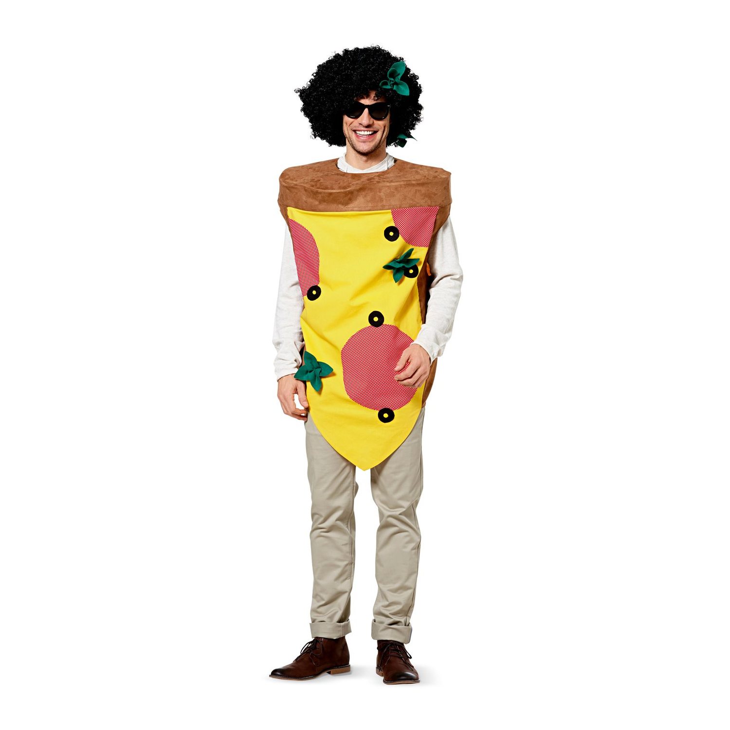 burda style Schnittmuster 2359: Kostüme Pizza, Kuchen und Käse, Modellfoto 1