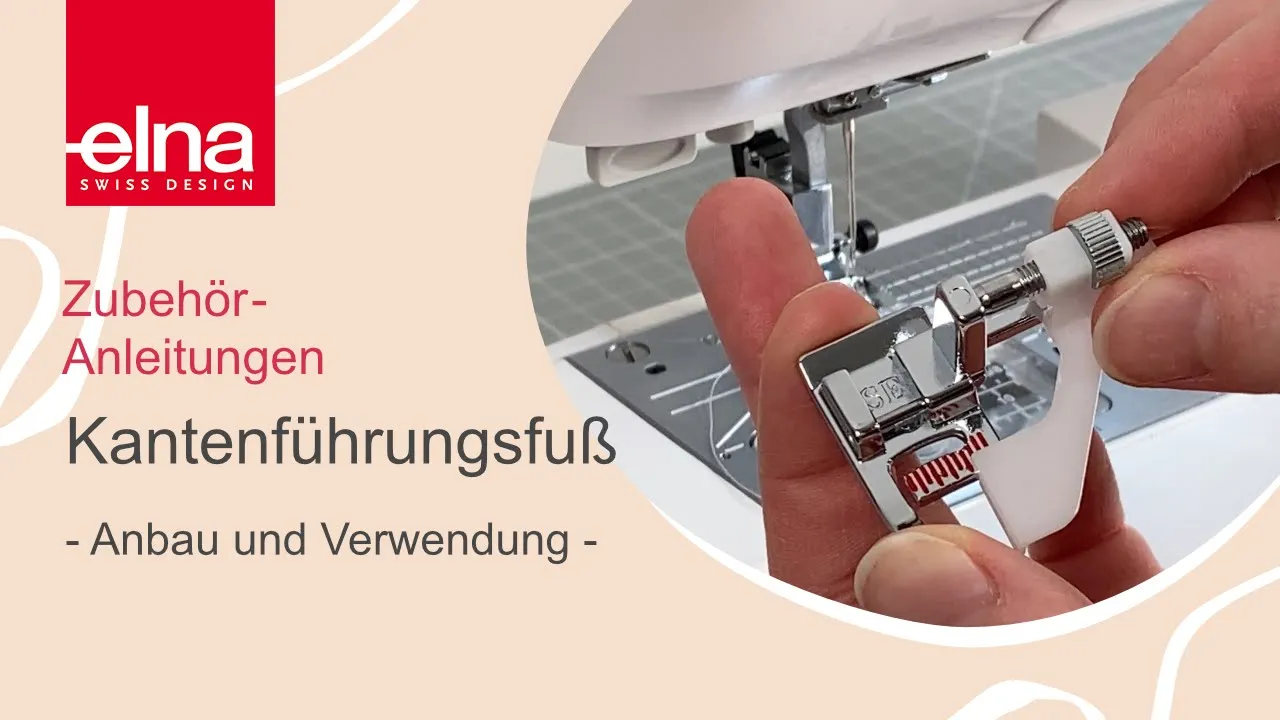 Elna Kantenführungsfuß (SE) für 680+, 710, 720PRO u. a., Ansicht 3