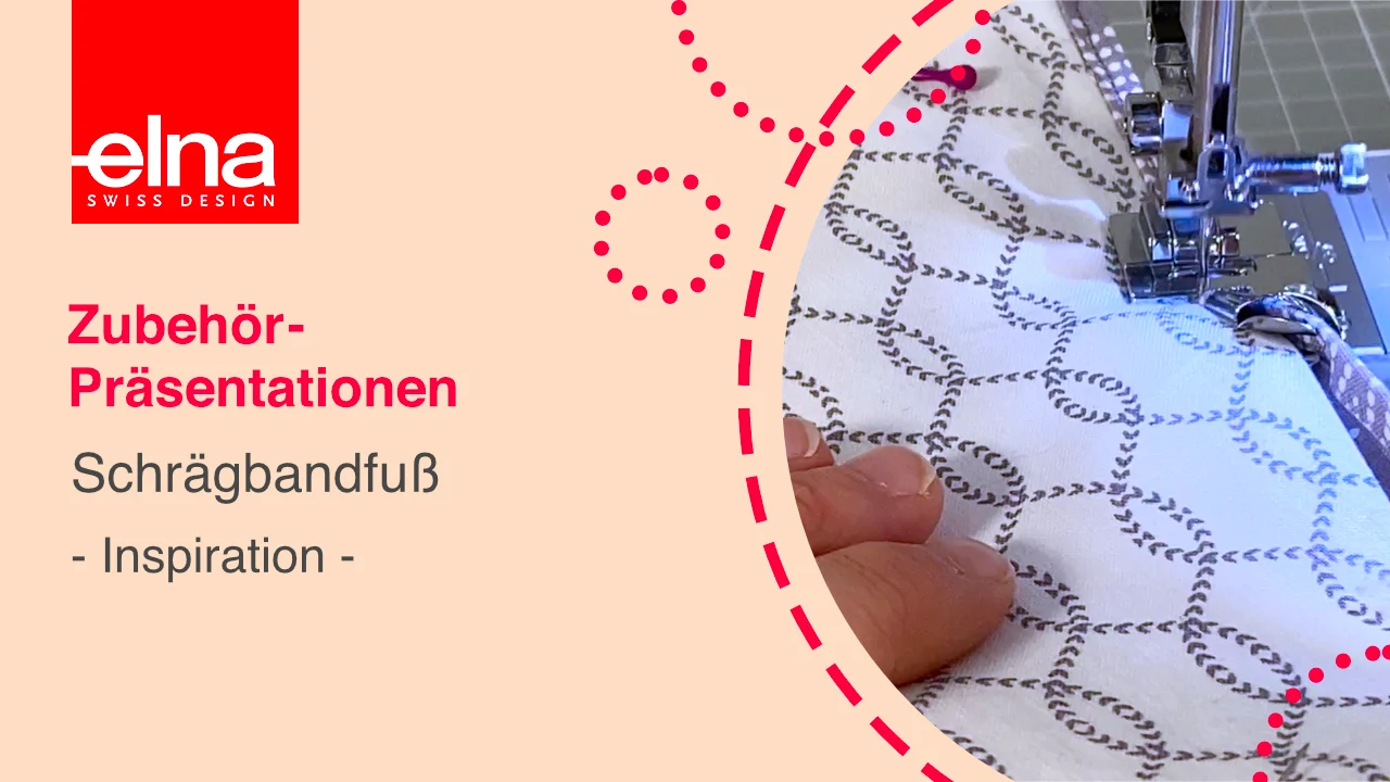 Elna Schrägbandfuß für 150, 150 V.2, 160 u. a.