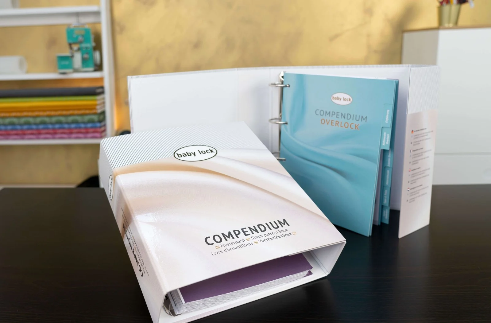 baby lock Compendium Overlock (Musterbuch mit Nahtbeispielen)