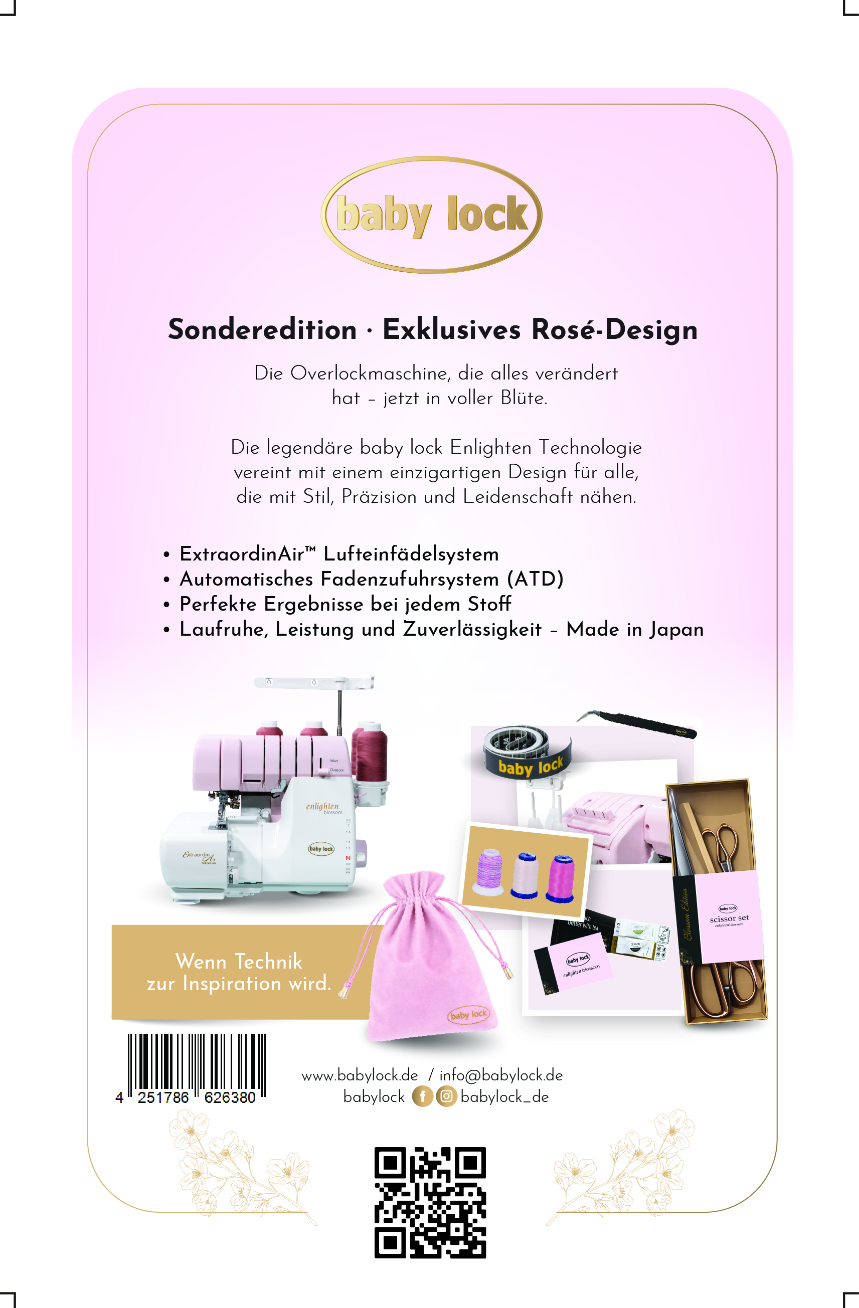 baby lock enlighten blossom