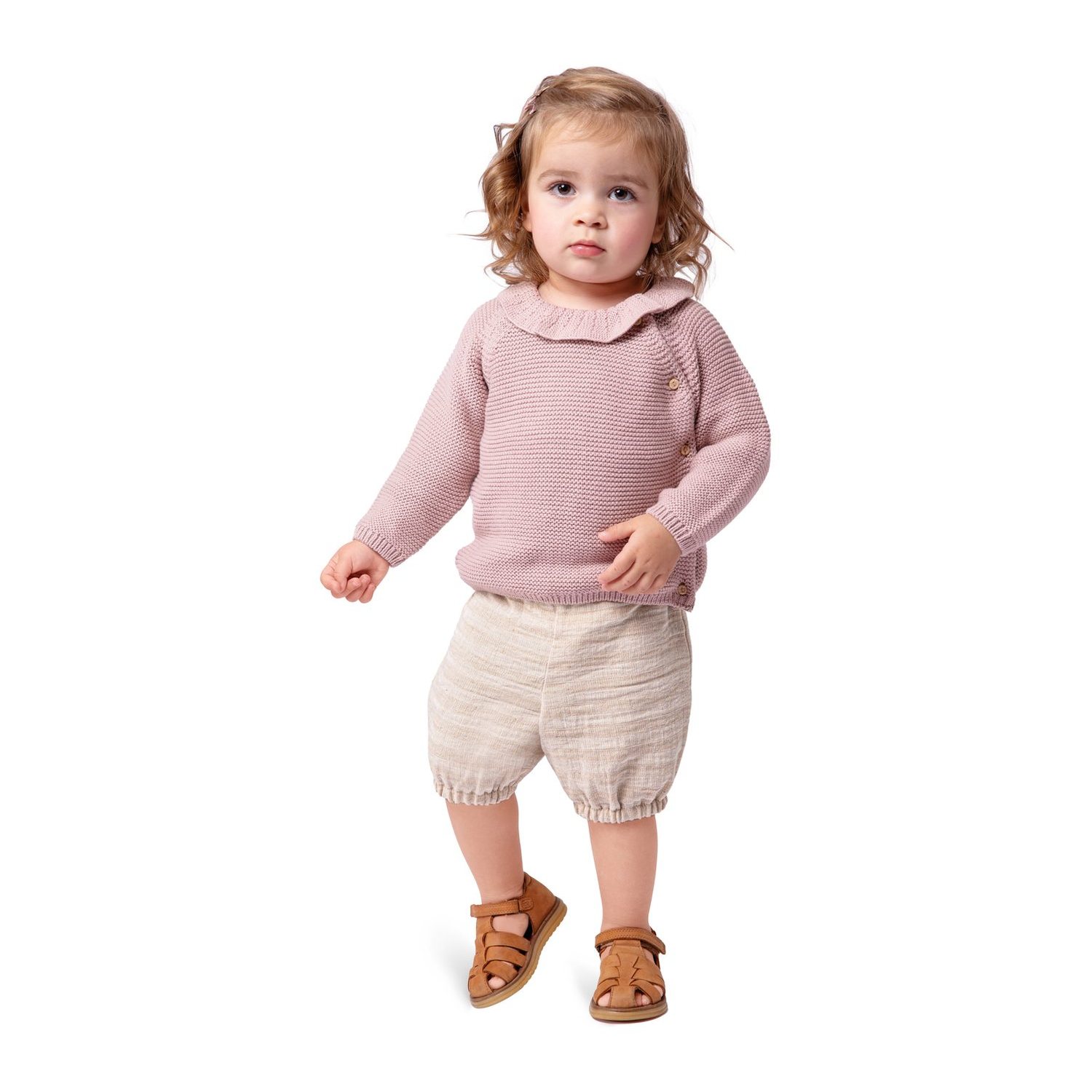 burda style Schnittmuster 9202: Babyhosen und Shorts, Modellfoto 3