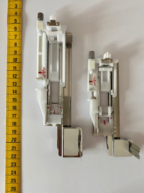 Janome Automatischer Knopflochfuß R 9 mm extra groß mit Verstärkungsplatte, Ansicht 2