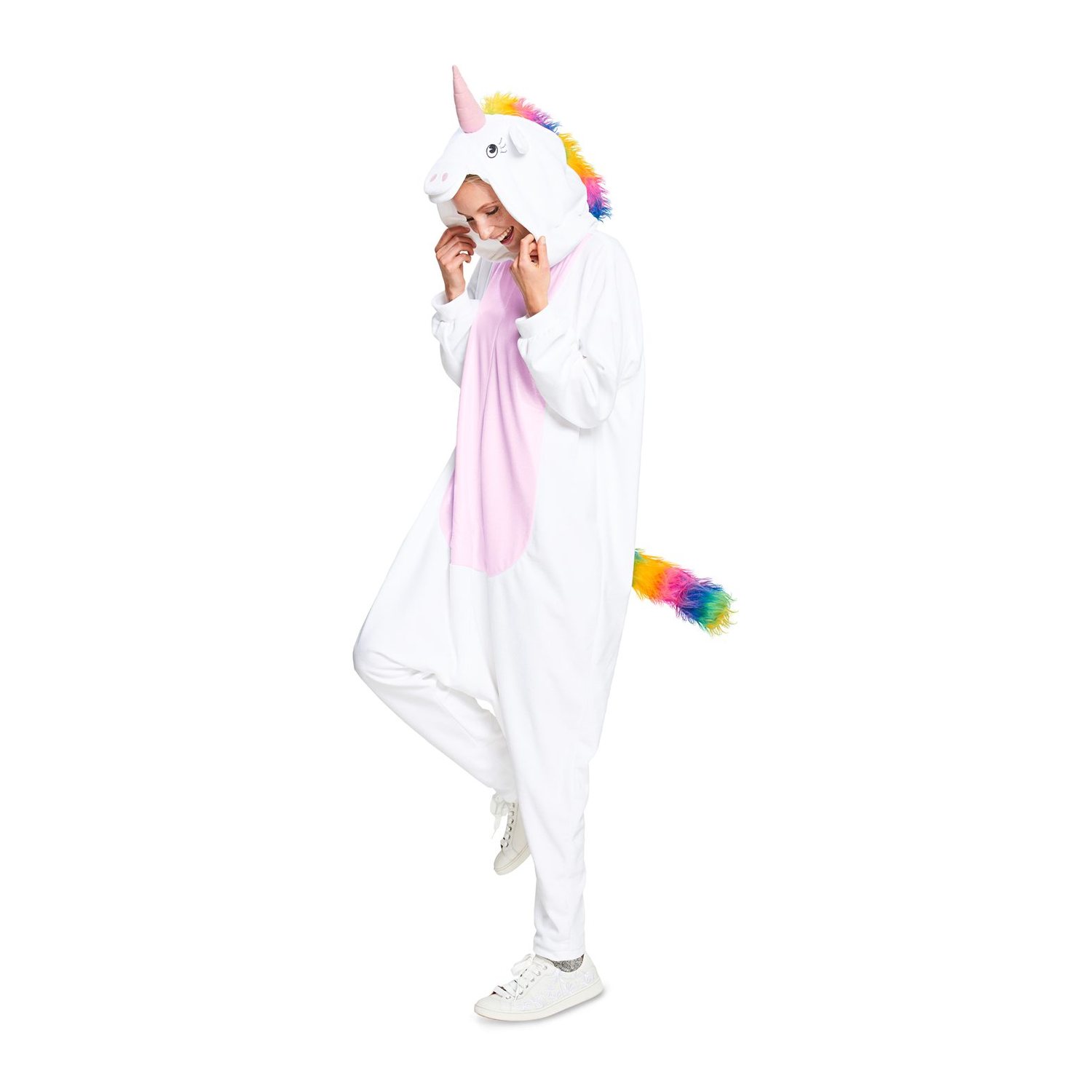 burda style Schnittmuster 2351: Einhorn- und Hasenkostüm für Erwachsene, Modellfoto 1