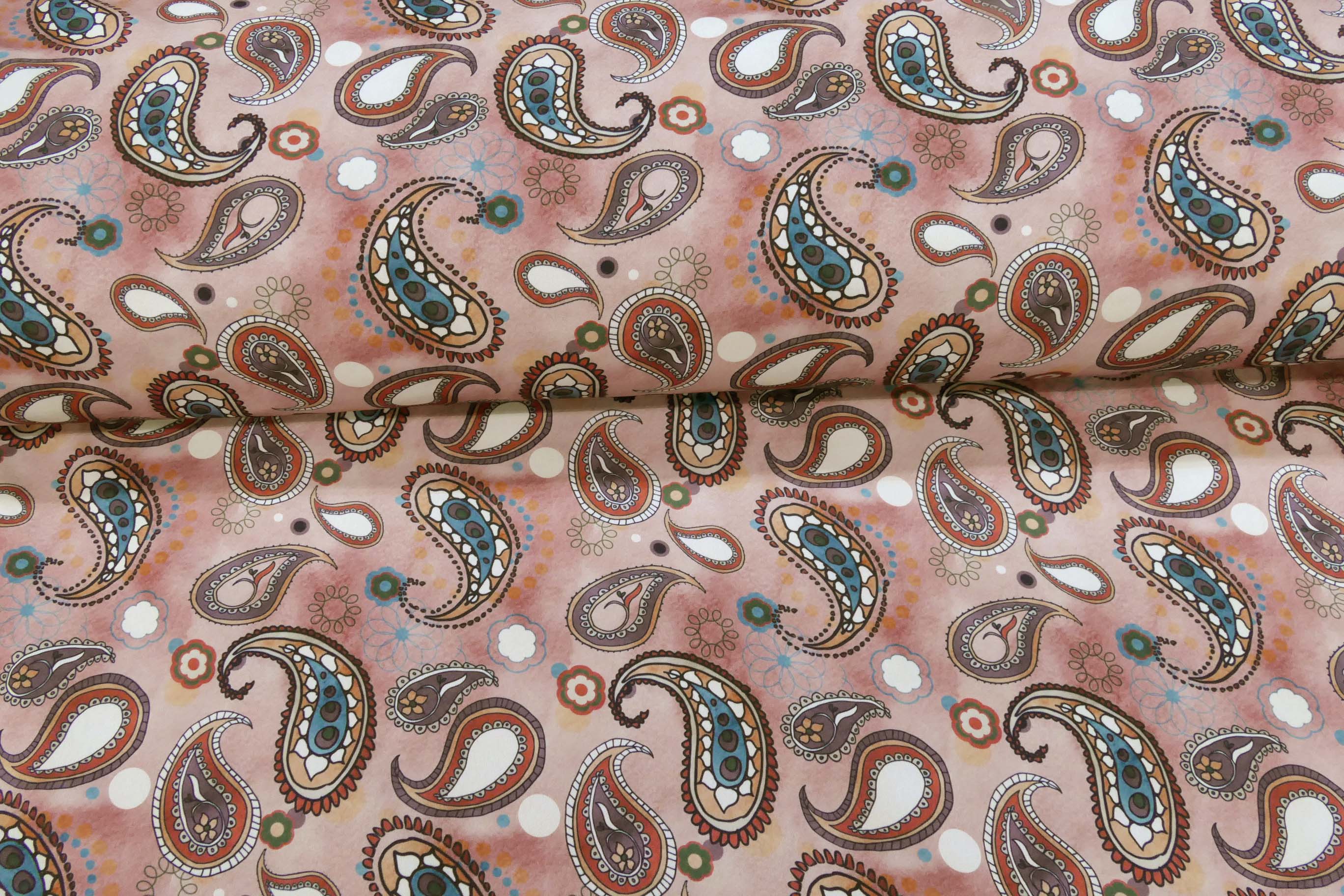 Softshell Paisley Altrosa 575
