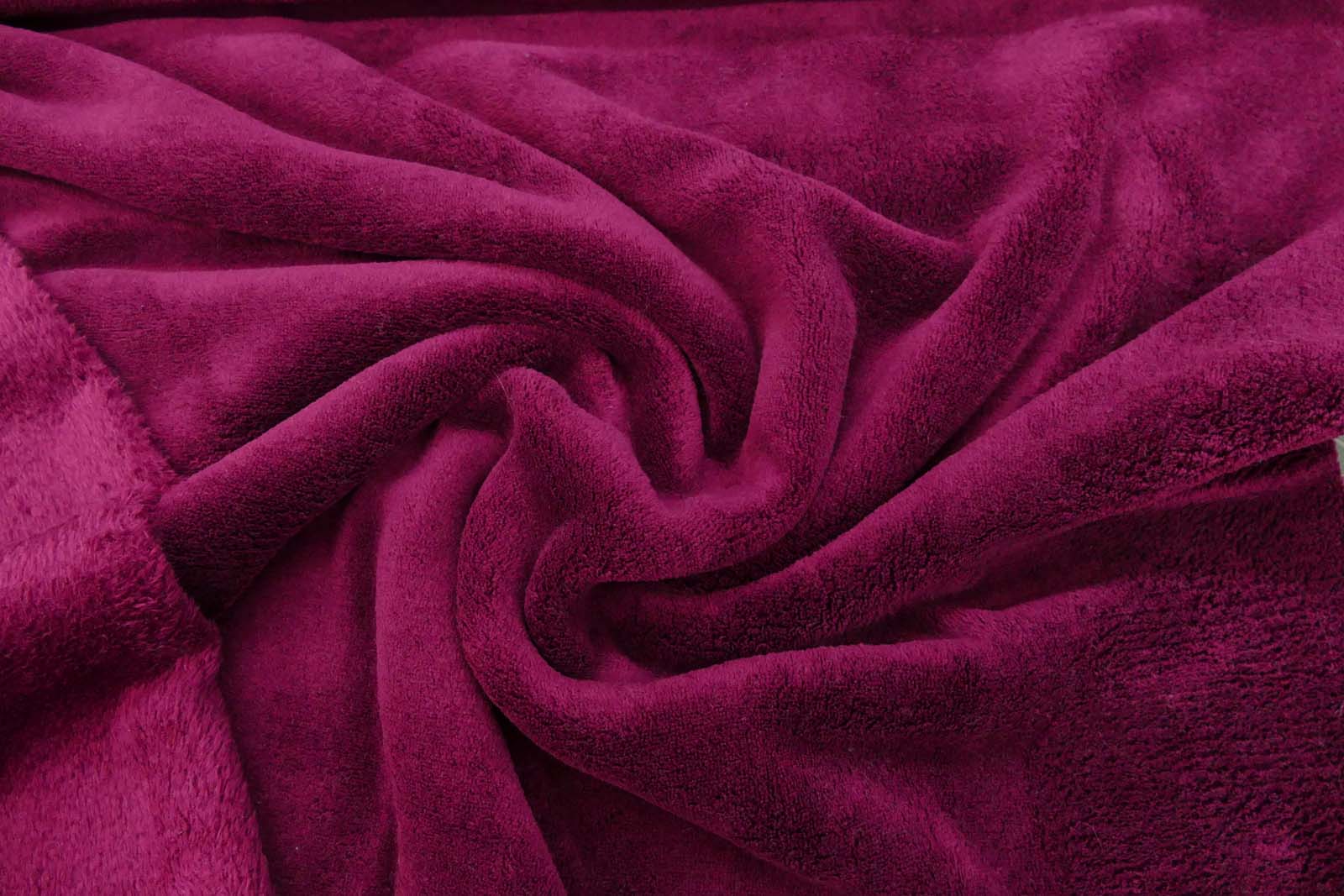 Fleece Wellness weinrot, Fleece als Meterware, 145 cm breit