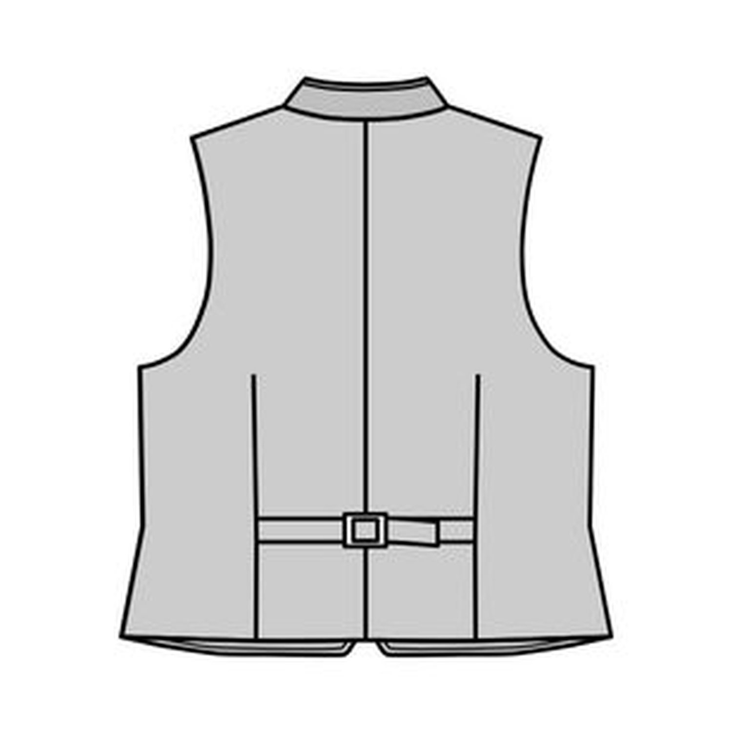 burda style Schnittmuster 5624: Trachtenweste und klassische Weste, Modellfoto 1
