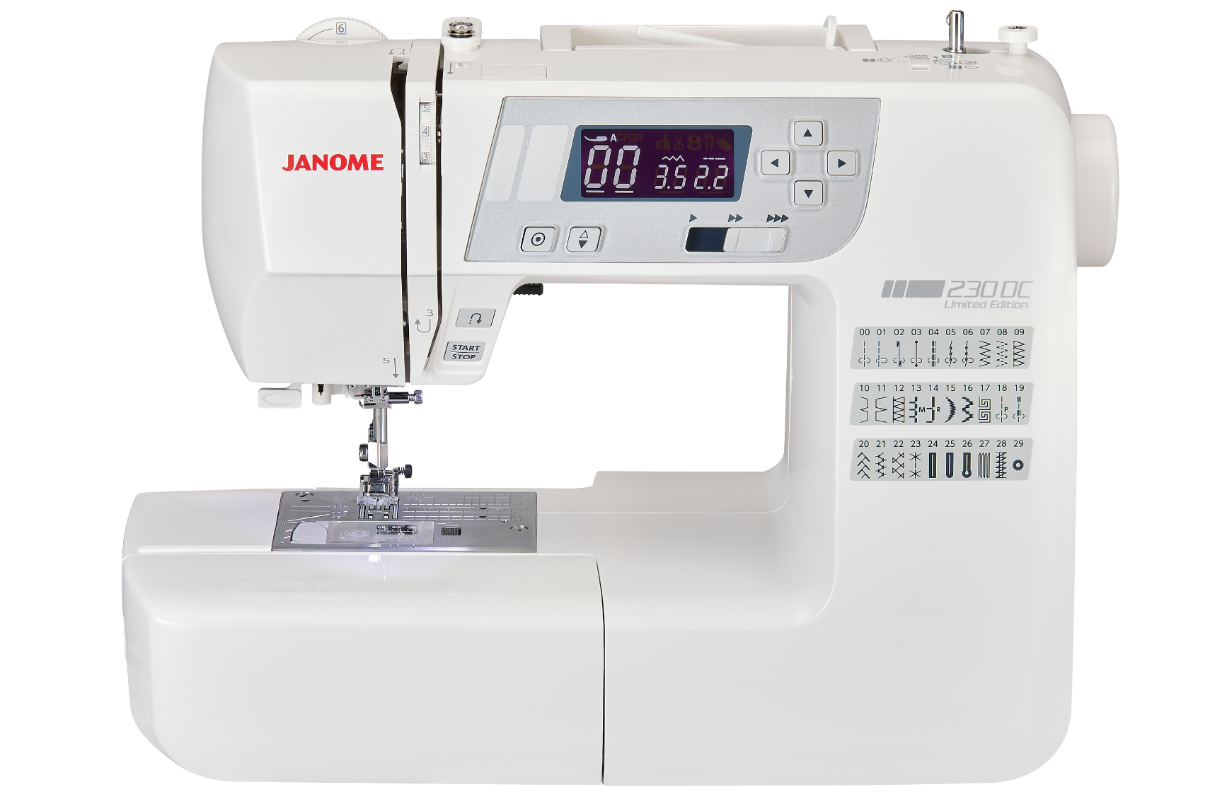 Janome 230DC Limited Edition inkl. Bonus Kit
