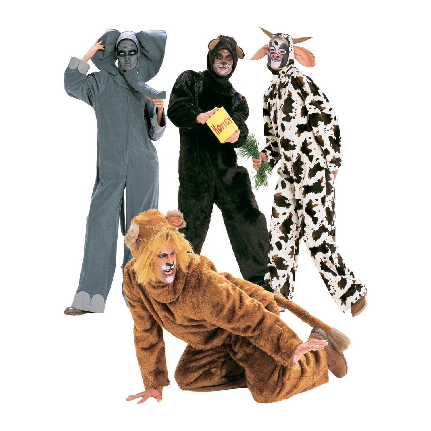burda style Schnittmuster 2478: Tieroveralls mit separater Kapuze, Modellfoto