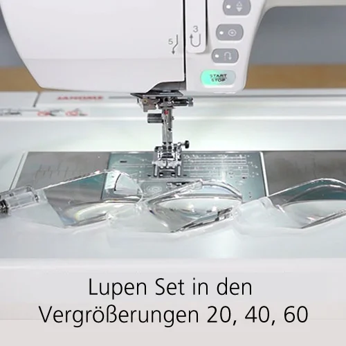 Janome Lupe in Vergrößerung 20 (*MC 15000)