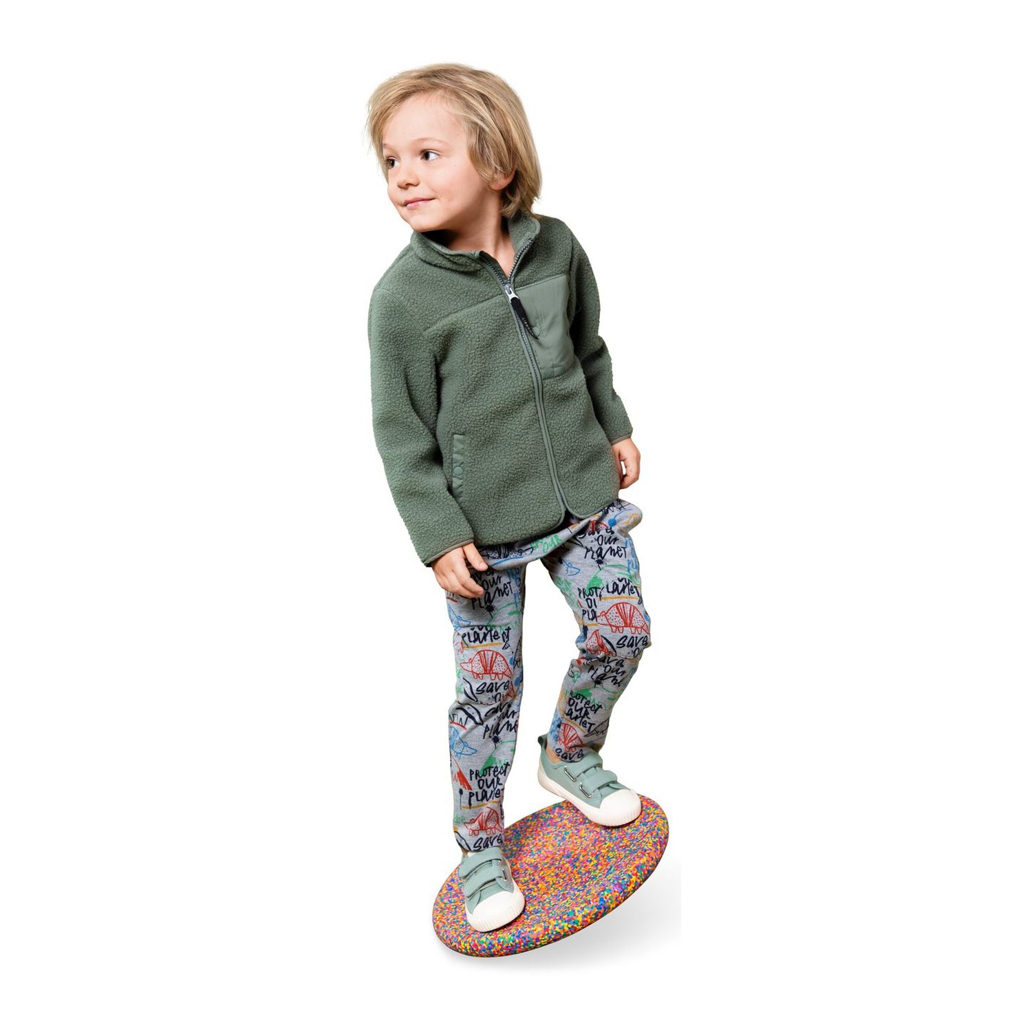 burda style Schnittmuster 9208: Jogginghosen für Kinder, Modellfoto 3