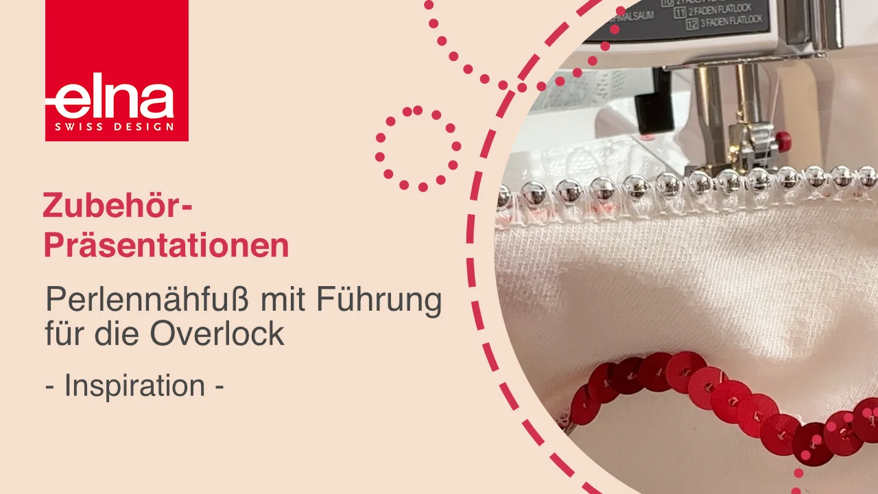 Elna Perlenannähfuß mit Führung, Ansicht 3