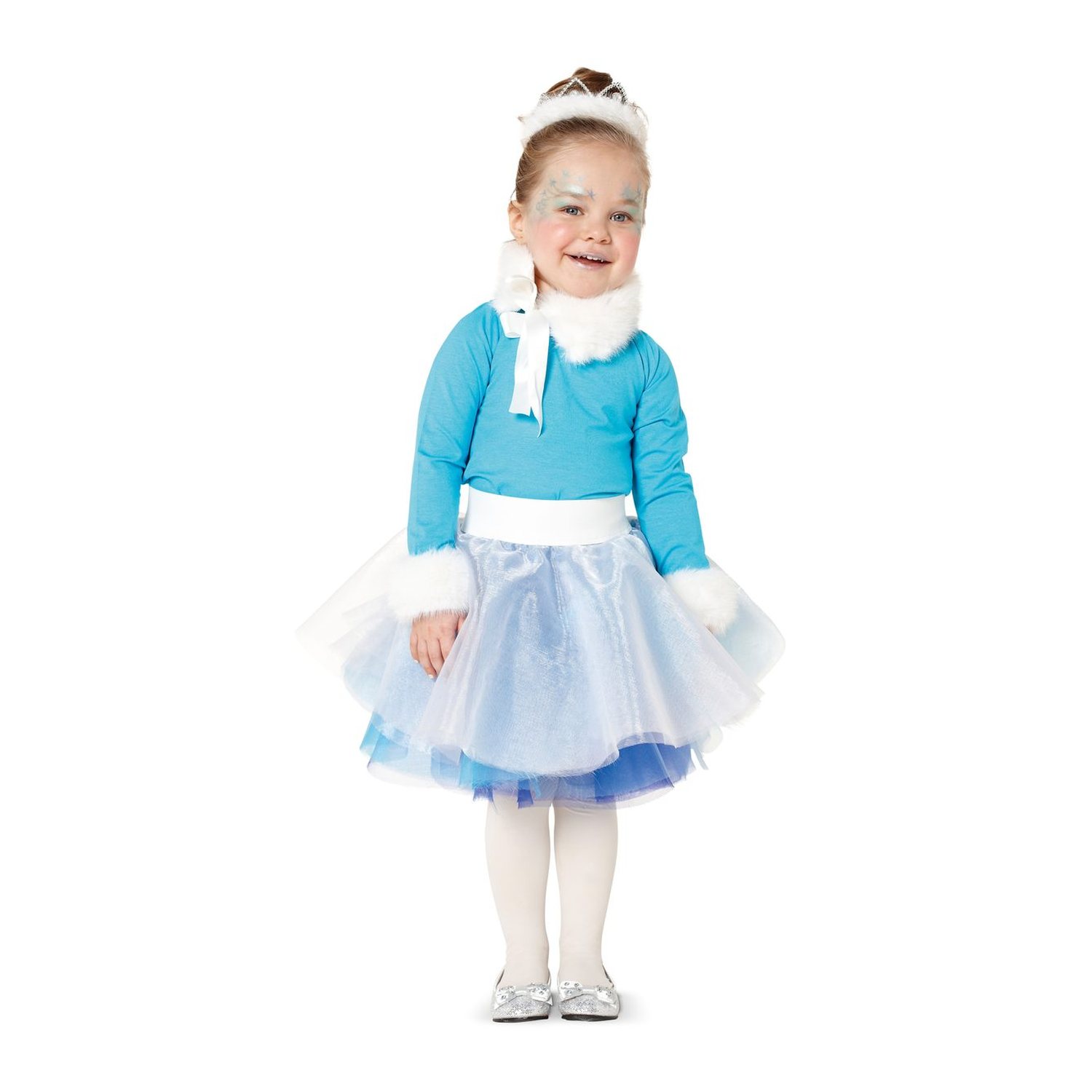 burda style Schnittmuster 2371: Kostüme Hexe, Eisprinzessin und Elfe, Modellfoto 2
