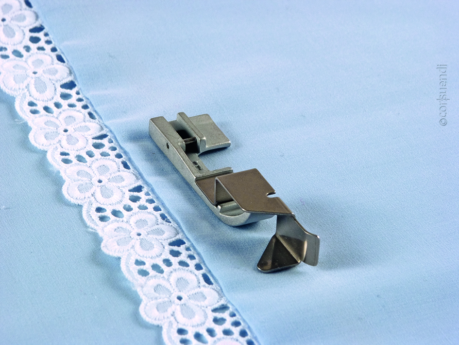 Spitzenfuß baby lock Overlockmaschinen