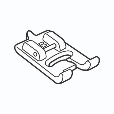 Janome Transparenter Knopflochfuß B 9 mm, Ansicht 2