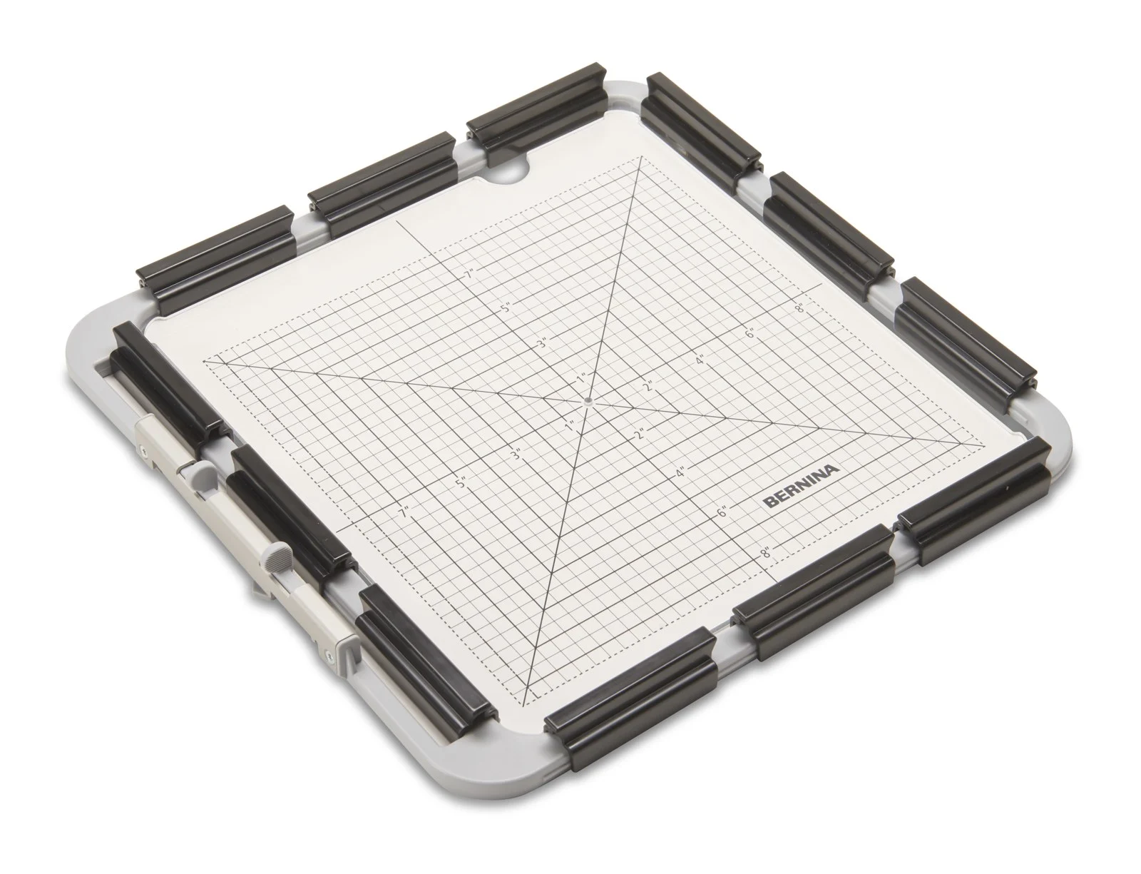 BERNINA Medium Klemmen-Stickrahmen Stickrahmen 21,5 x 21,5 cm