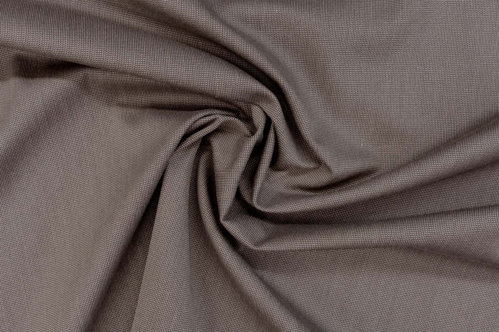 Baumwollstretch Taupe  450-015